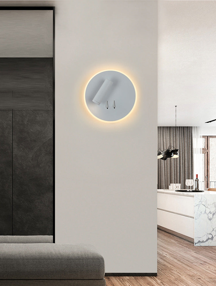 Modern Simplicity Geometric Wall Lamps Acrylic Wall Lighting Fixtures for Bedroom