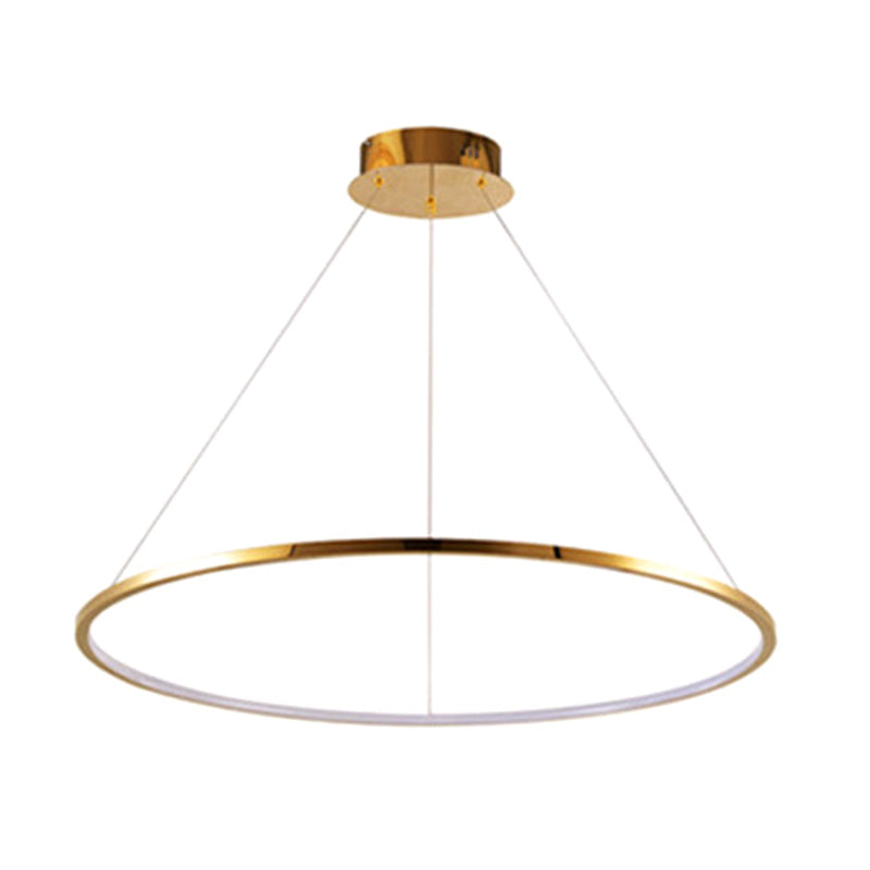 Modern Simplicity Hanging Multi-Tier Chandelier Pendant Light Metal Ceiling Lights Fixture for Restaurant