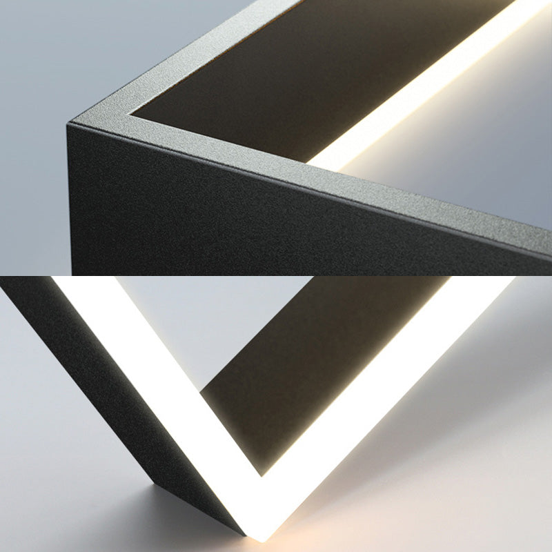 Simplicité postmoderne Sanared Chandelier Pendant Light Light Acrylique Suspension Pendante Pendre pour le salon