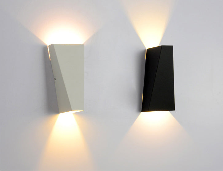 Geometrische Wandleuchten moderne minimalistische Eisenleuchte Wandleuchte für Wohnzimmer