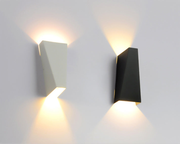 Geometrische Wandleuchten moderne minimalistische Eisenleuchte Wandleuchte für Wohnzimmer