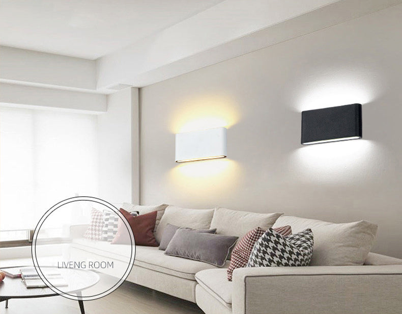 Aluminium rechthoekige wandwandcontino