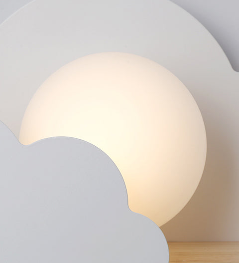 Nórdicos Macarons en forma de pared en forma de nube Iron Iron 1 Light Sponces