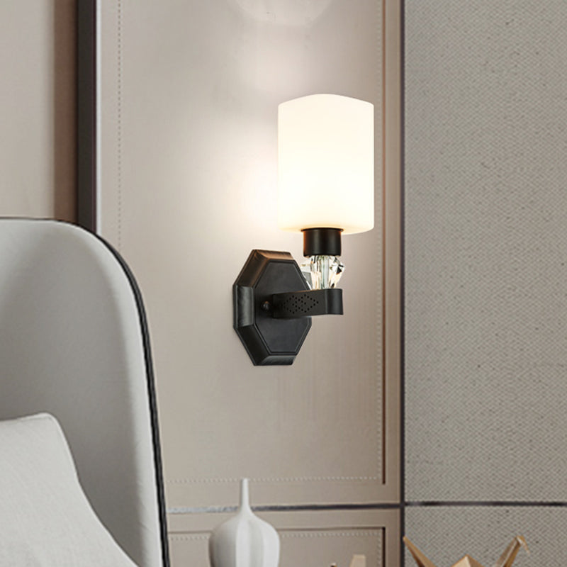 Cylinderical Wall Sconce Nordic Minimalist Style Iron Sconce Wall Light