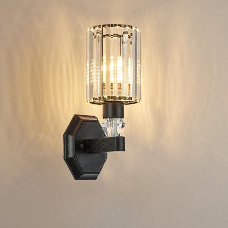 Cylinderical Wall Sconce Nordic Minimalist Style Iron Sconce Wall Light