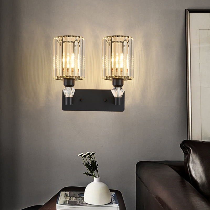 Cylinderical Wall Sconce Nordic Minimalist Style Iron Sconce Wall Light