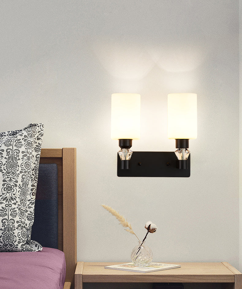 Cylinderical Wall Sconce Nordic Minimalist Style Iron Sconce Wall Light