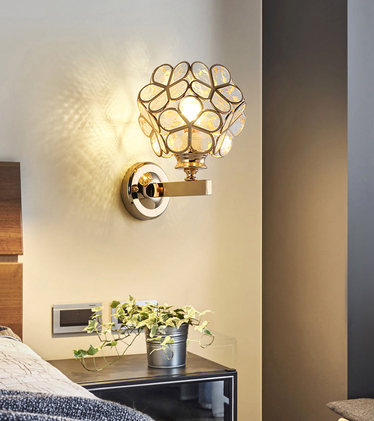 Luz de pared de la pared en forma de pétal