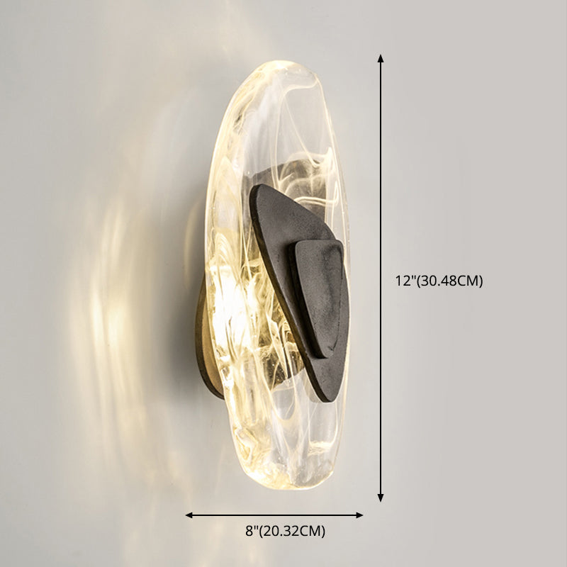 Modern Luxury Style Irregularly Shaped Wall Sconce Crystal Sconce Wall Light