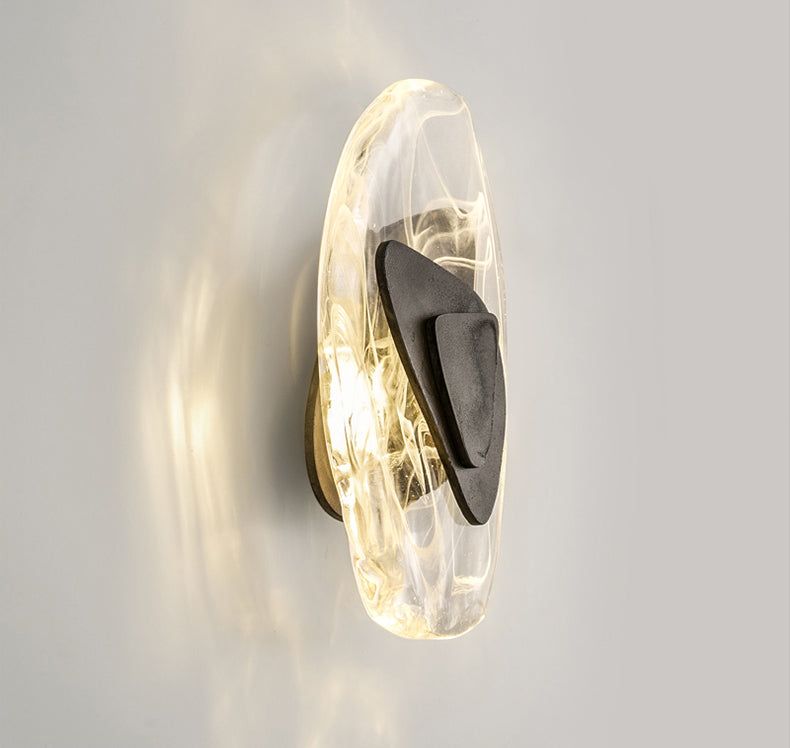 Modern Luxury Style Irregularly Shaped Wall Sconce Crystal Sconce Wall Light