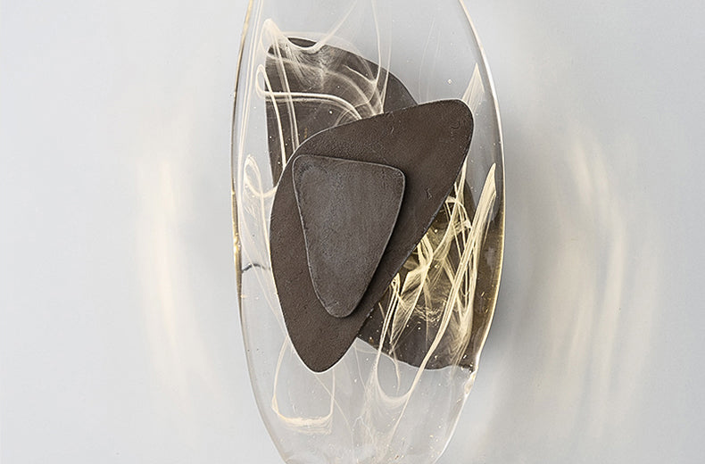 Modern Luxury Style Irregularly Shaped Wall Sconce Crystal Sconce Wall Light