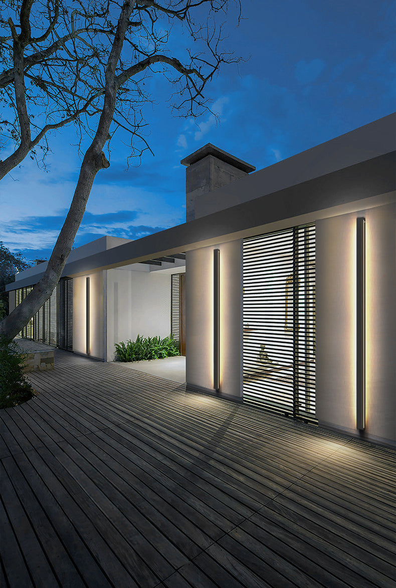 Moderner Stil Linearer Leuchtenleuchten Acryl 1 leichte Leuchten für Outdoor