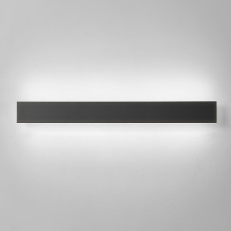 Moderner minimalistischer Stil linearer Wandleuchten Iron 1 leichte Leuchten