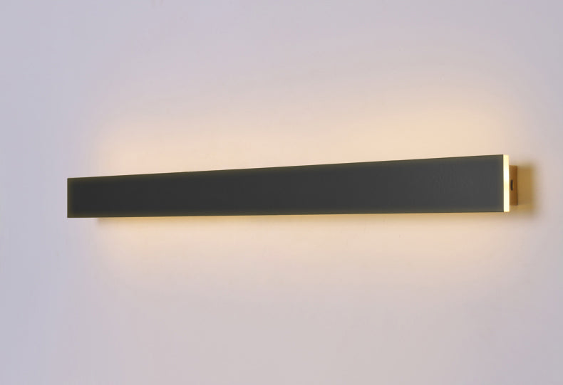 Moderner minimalistischer Stil linearer Wandleuchten Iron 1 leichte Leuchten