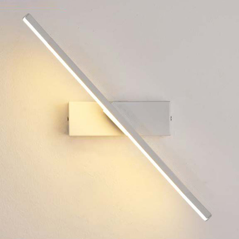 Moderna Nordic Style Lineal Wall Donce Aluminium 1 Light Sponces for Study Bedroom