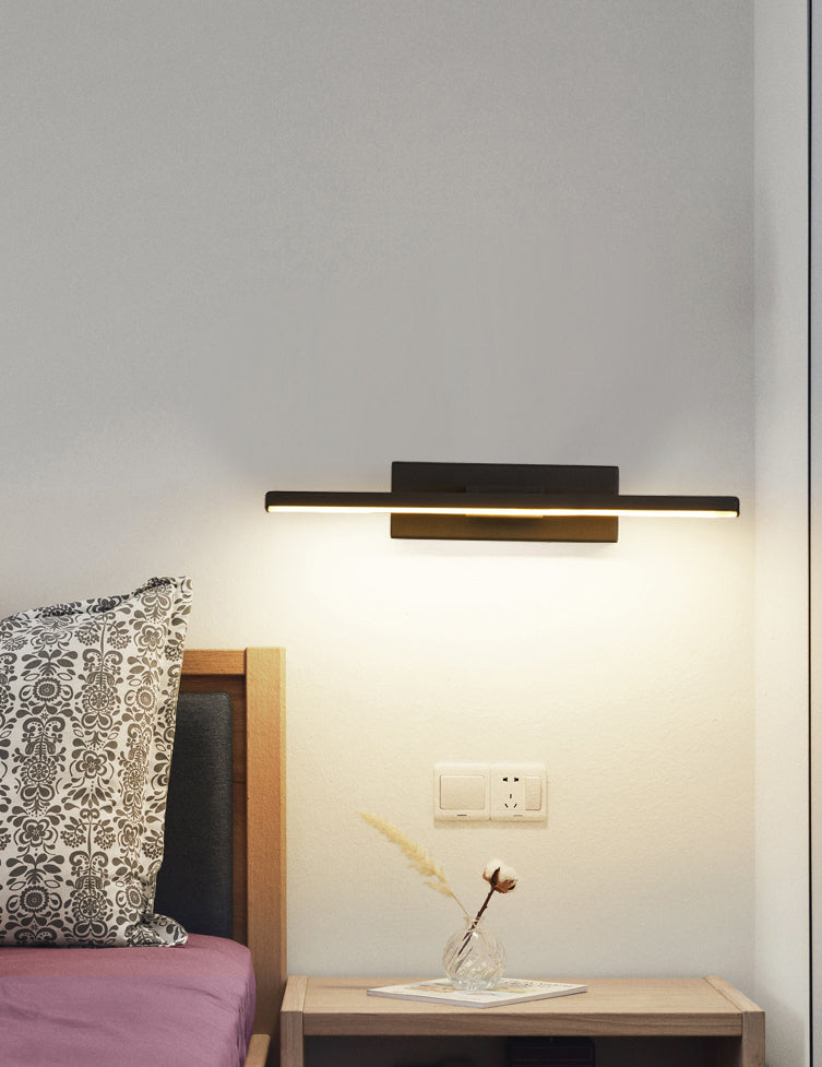 Moderna Nordic Style Lineal Wall Donce Aluminium 1 Light Sponces for Study Bedroom