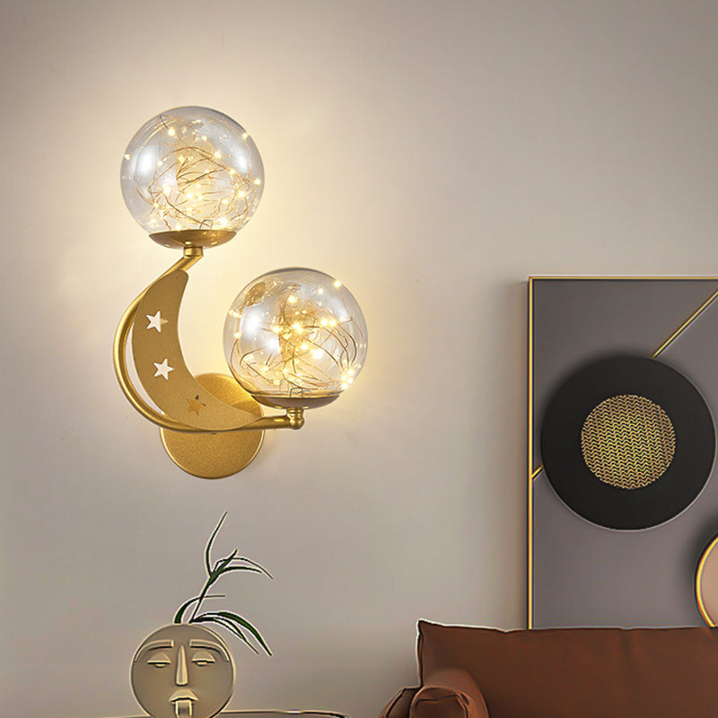 2 su luci a 2 luci SCONCE SPHERICA SCONCI