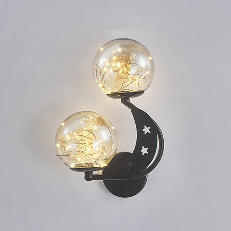 2 su luci a 2 luci SCONCE SPHERICA SCONCI
