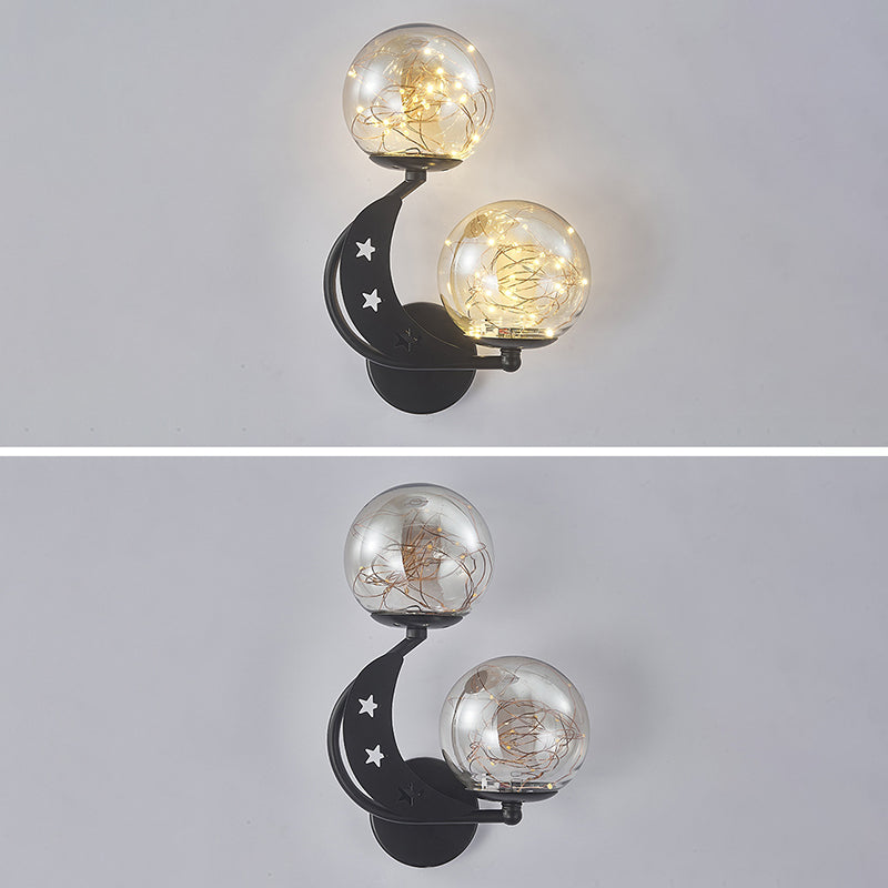 2 su luci a 2 luci SCONCE SPHERICA SCONCI