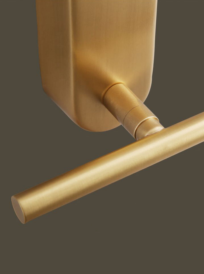 Rotatable Linear Wall Sconce Nordic Style Copper Sconce Wall Light