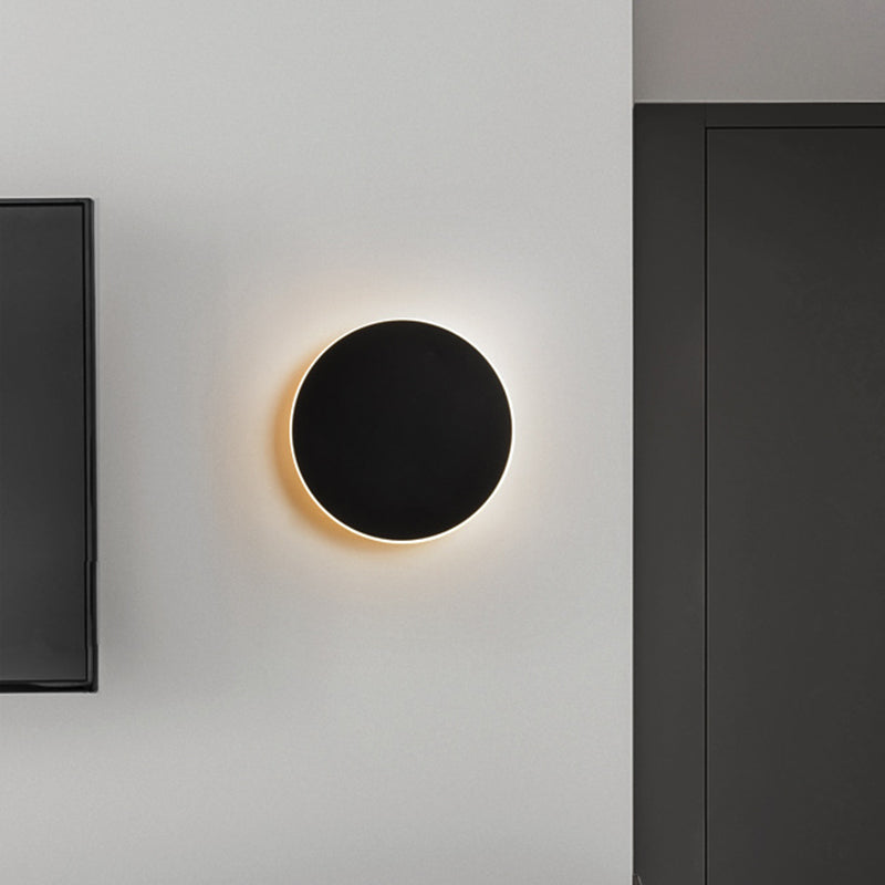 Acryl runde Schatten Wandleuchte modern