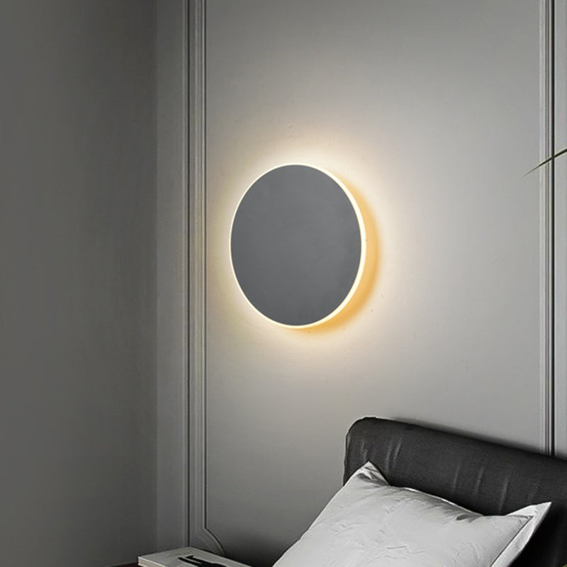 Acryl runde Schatten Wandleuchte modern