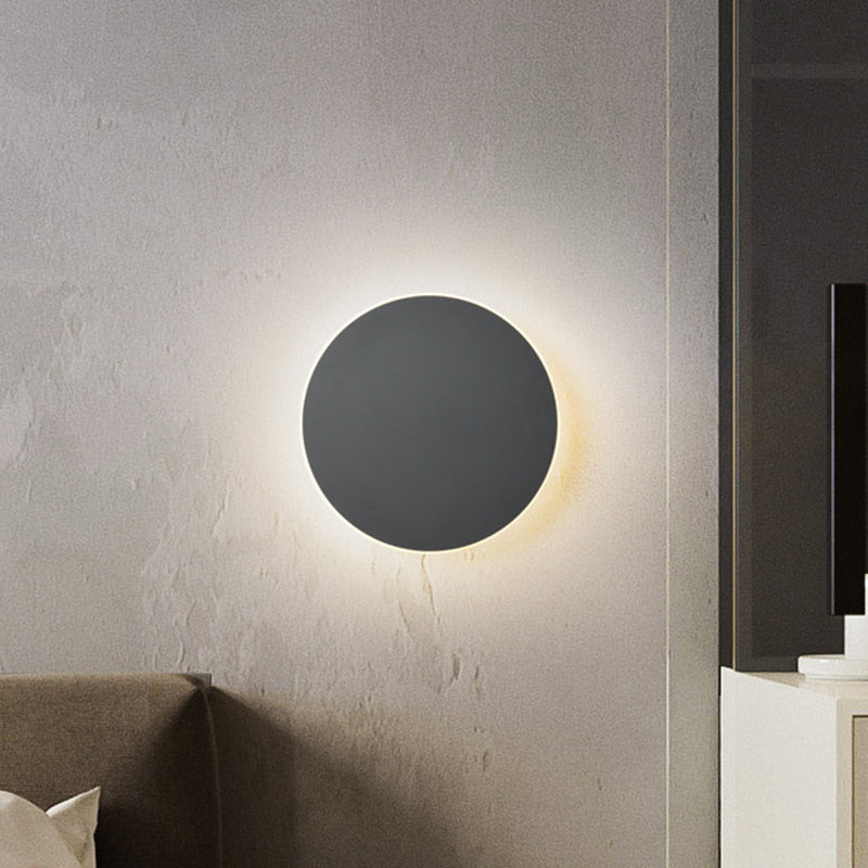 Acryl runde Schatten Wandleuchte modern