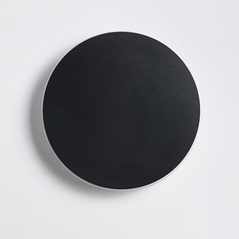 Acryl runde Schatten Wandleuchte modern