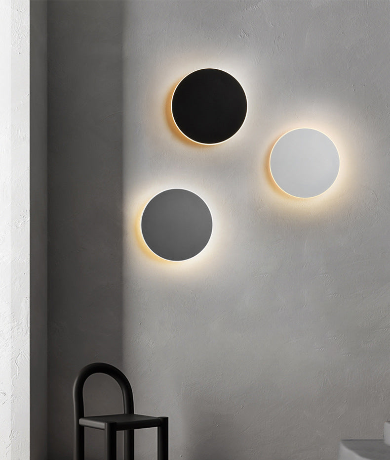 Acryl runde Schatten Wandleuchte modern