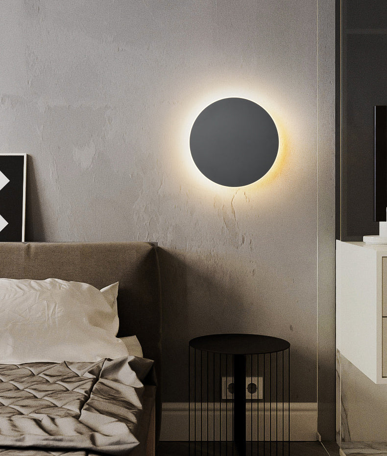 Acryl runde Schatten Wandleuchte modern