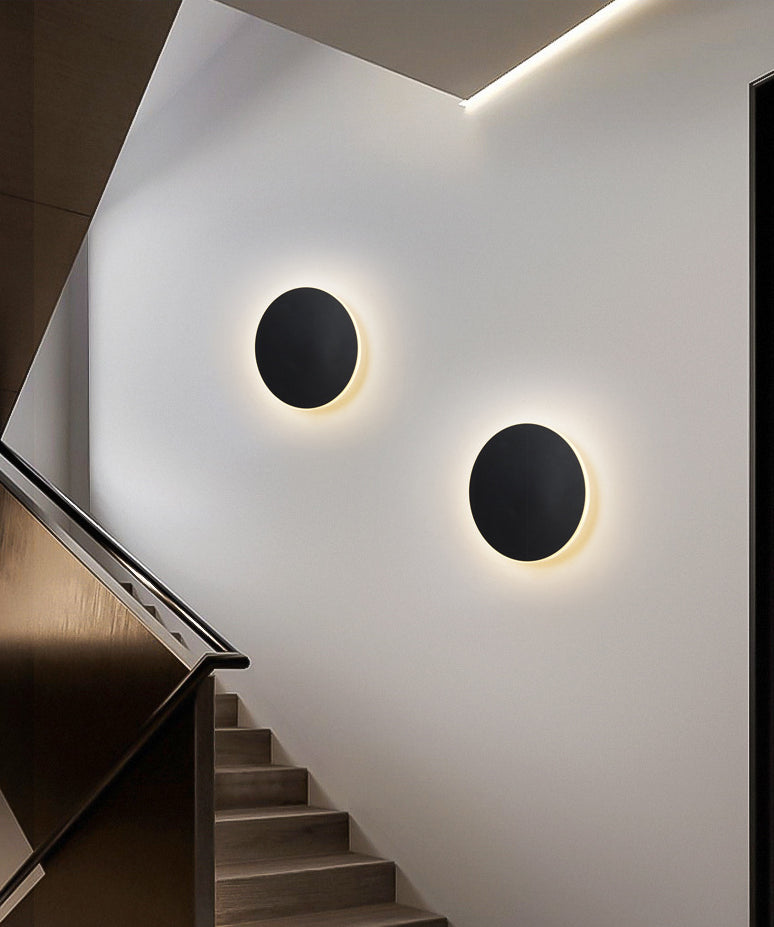 Acryl runde Schatten Wandleuchte modern