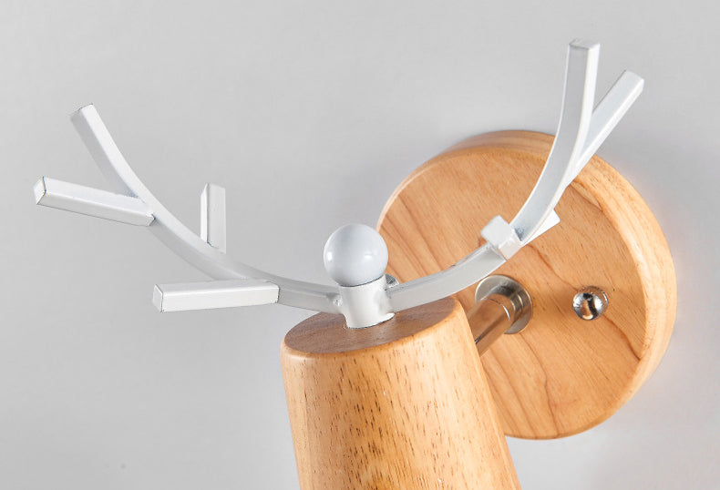 Ángulo ajustable 1 Luz de luz CONO Luz de pared Macaron Minimalista Metalista de metal de estilo