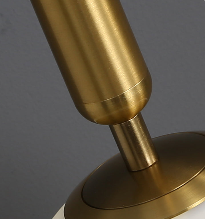 Globe Shaped Wall Sconce Modern Minimalist Style Glass 1 Light Sconces for Bedroom