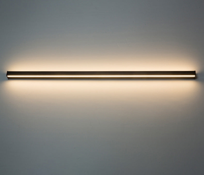 Creatieve minimalistische stijl lineaire wandkandelpas aluminium 1 lichte staten