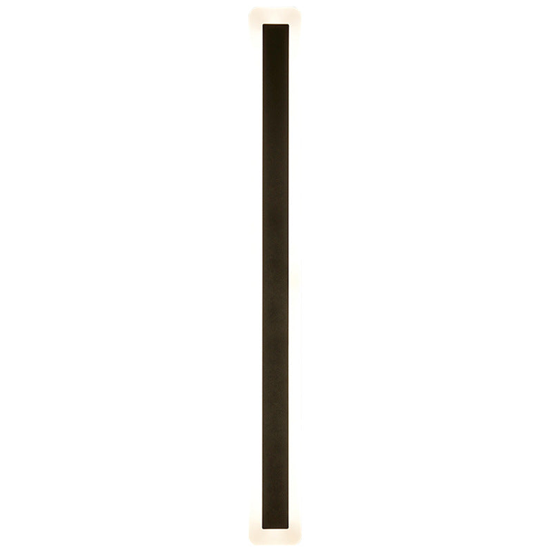 Modern Minimalist Style Linear Wall Sconce Acrylic 1 Light Sconces for Outdoor
