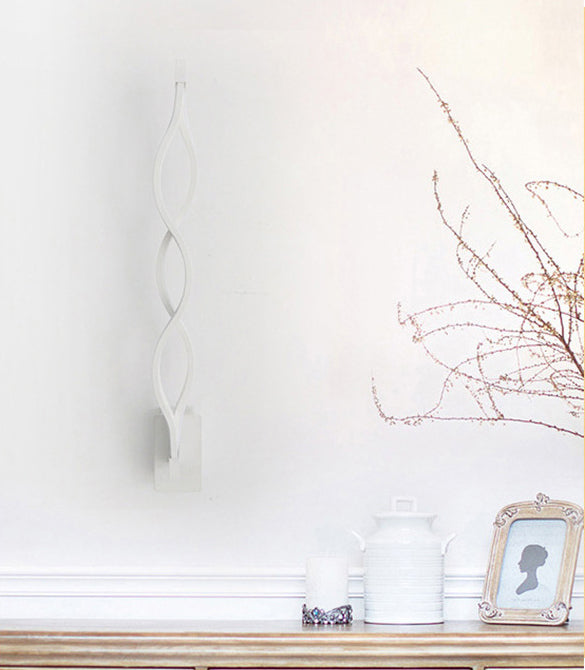 Creative Minimalist Style Linear Wall Sconce Aluminum 2 Lights Sconces