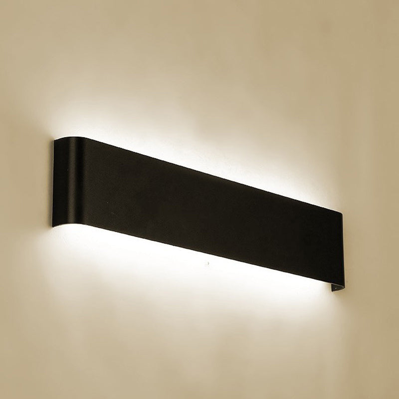 Rechteckige Wandleuchte kreative minimalistische Aluminiumleuchte Wandleuchte