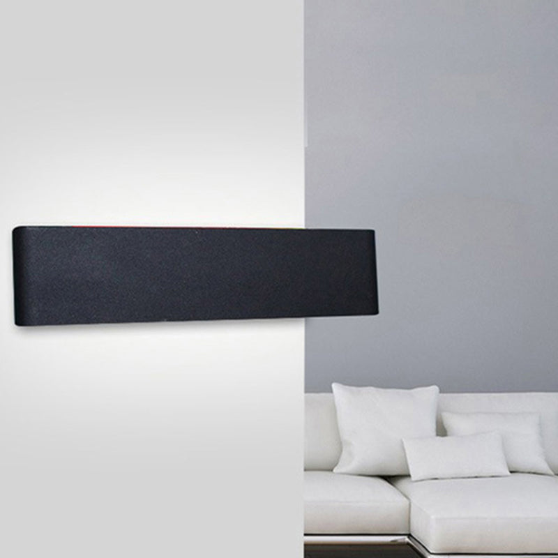 Rechteckige Wandleuchte kreative minimalistische Aluminiumleuchte Wandleuchte