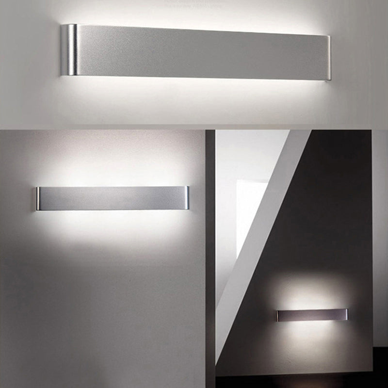 Rechteckige Wandleuchte kreative minimalistische Aluminiumleuchte Wandleuchte