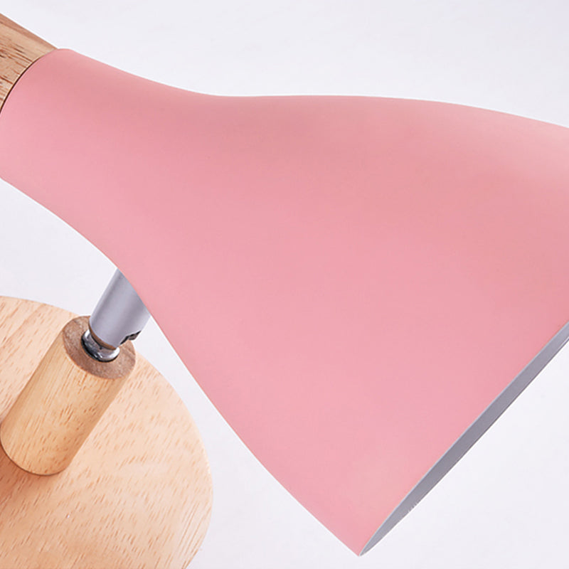 Nordic Macarons Style Wall Sconce Iron 1 Light Sconce Wall Light for Bedroom