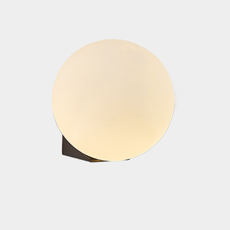 1-licht Globe SCONCE WANDELLICHT NOORDEN NOORDE Minimalistische stijl Glass Stonces