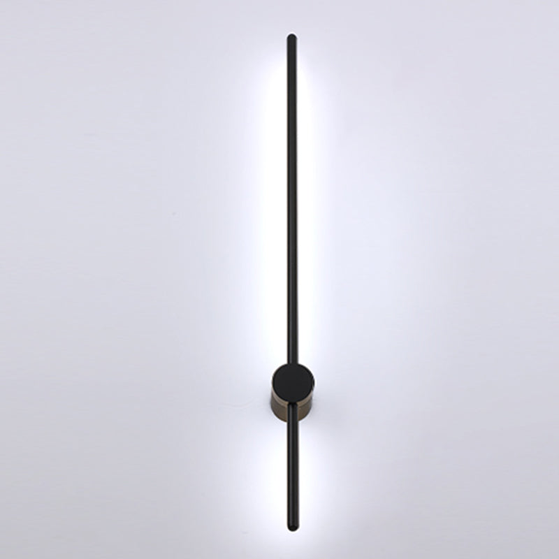 Estilo minimalista moderno Diconteo de pared lineal acrílico 1 apliques de luz