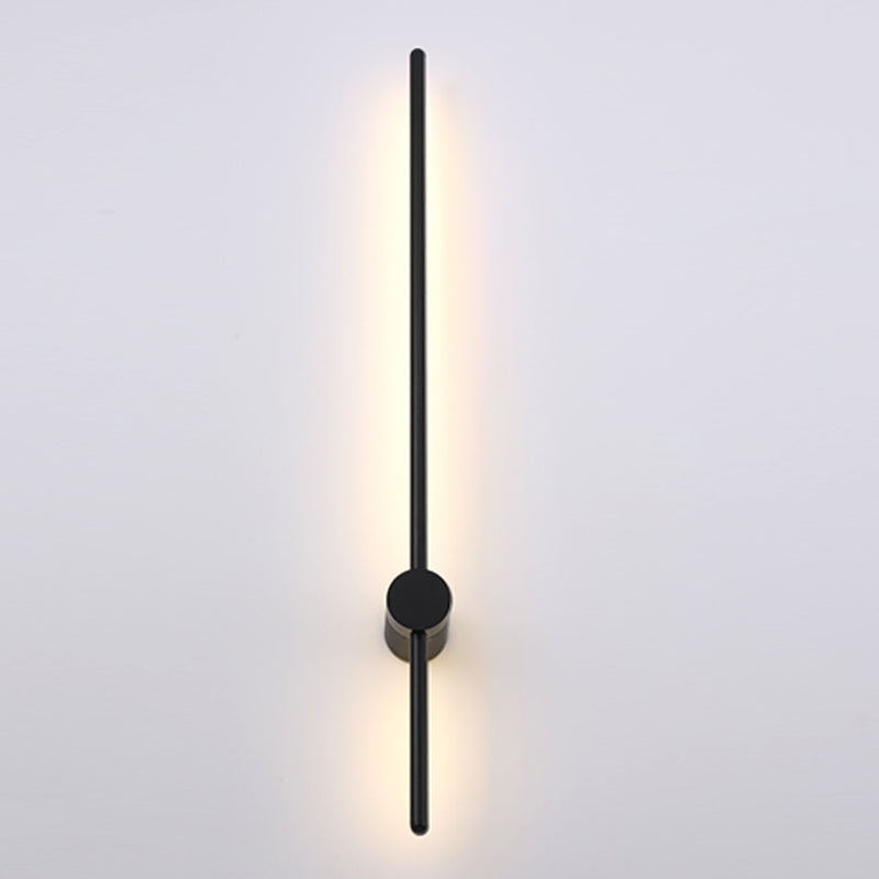 Estilo minimalista moderno Diconteo de pared lineal acrílico 1 apliques de luz