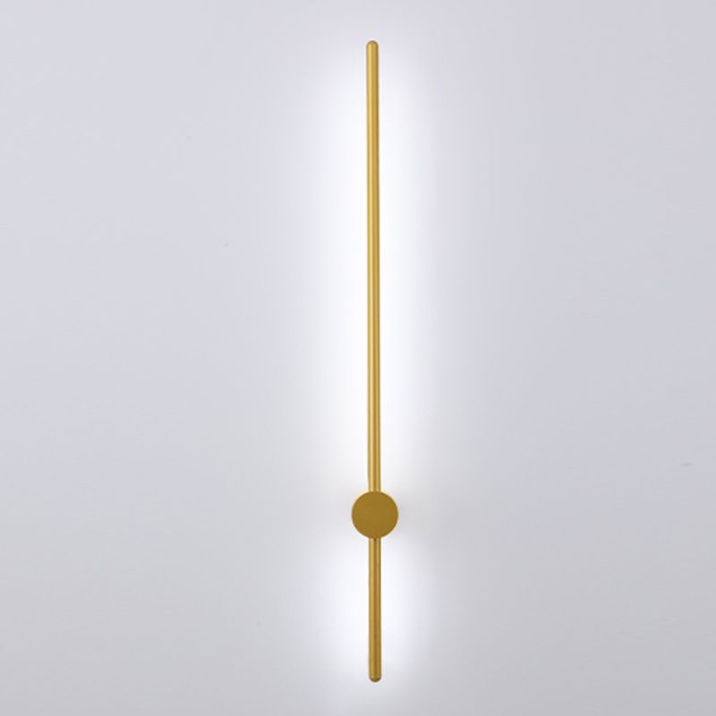 Estilo minimalista moderno Diconteo de pared lineal acrílico 1 apliques de luz