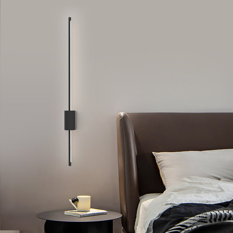 Modern Minimalist Style Linear Sconce Light Fixture Acrylic 1 Light Sconces