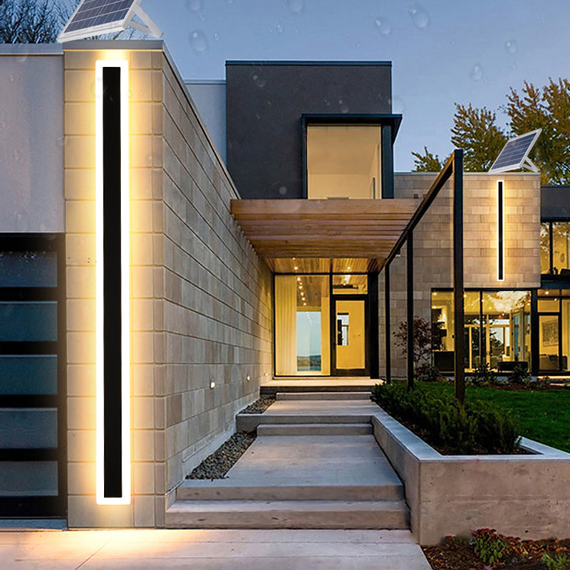 Moderner Stil Linearer Leuchtenleuchten Acryl 1 leichte Leuchten für Outdoor