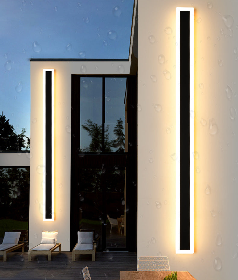 Moderner Stil Linearer Leuchtenleuchten Acryl 1 leichte Leuchten für Outdoor