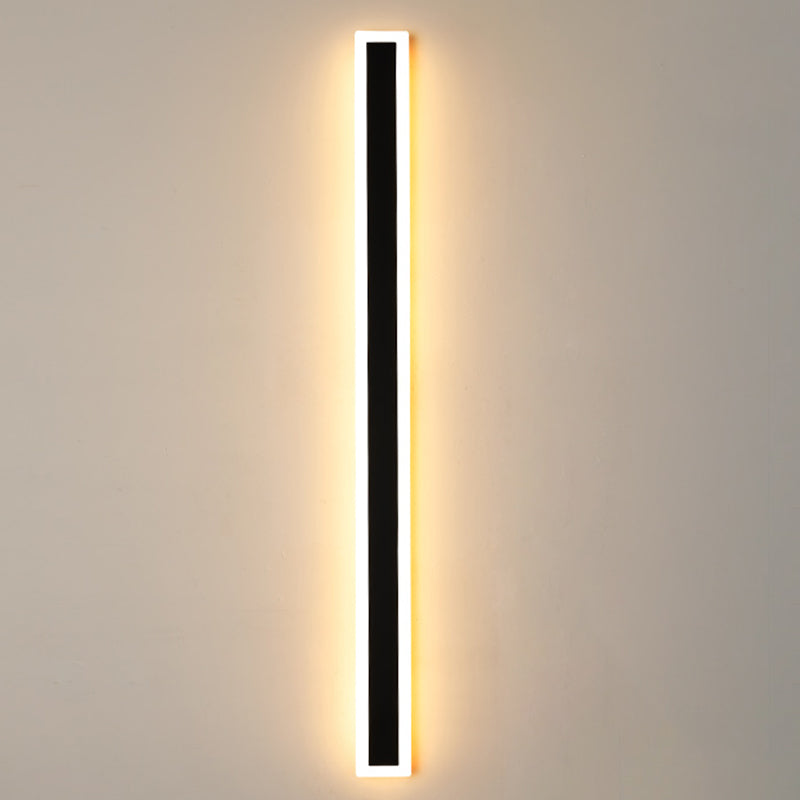 Moderner Stil Linearer Leuchtenleuchten Acryl 1 leichte Leuchten für Outdoor