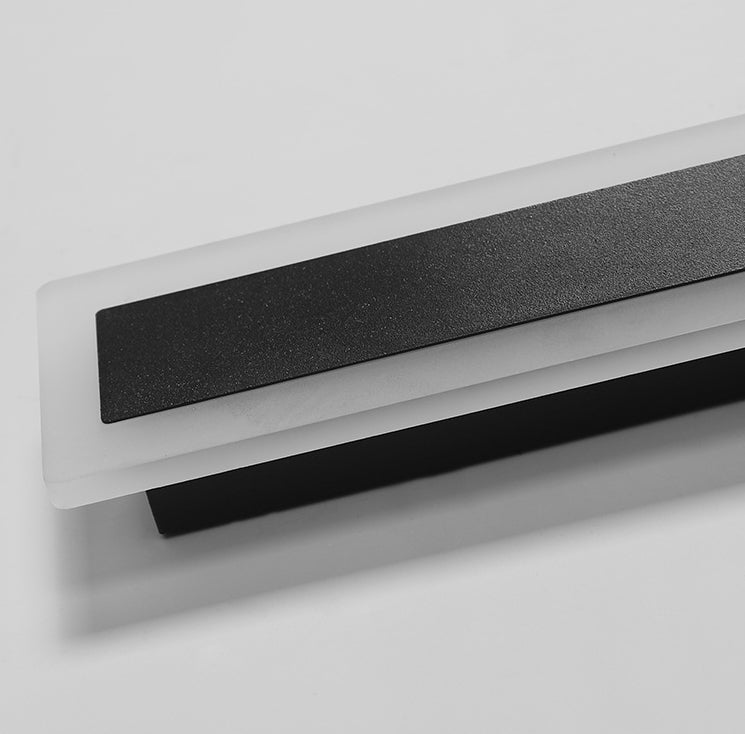 Moderner Stil Linearer Leuchtenleuchten Acryl 1 leichte Leuchten für Outdoor