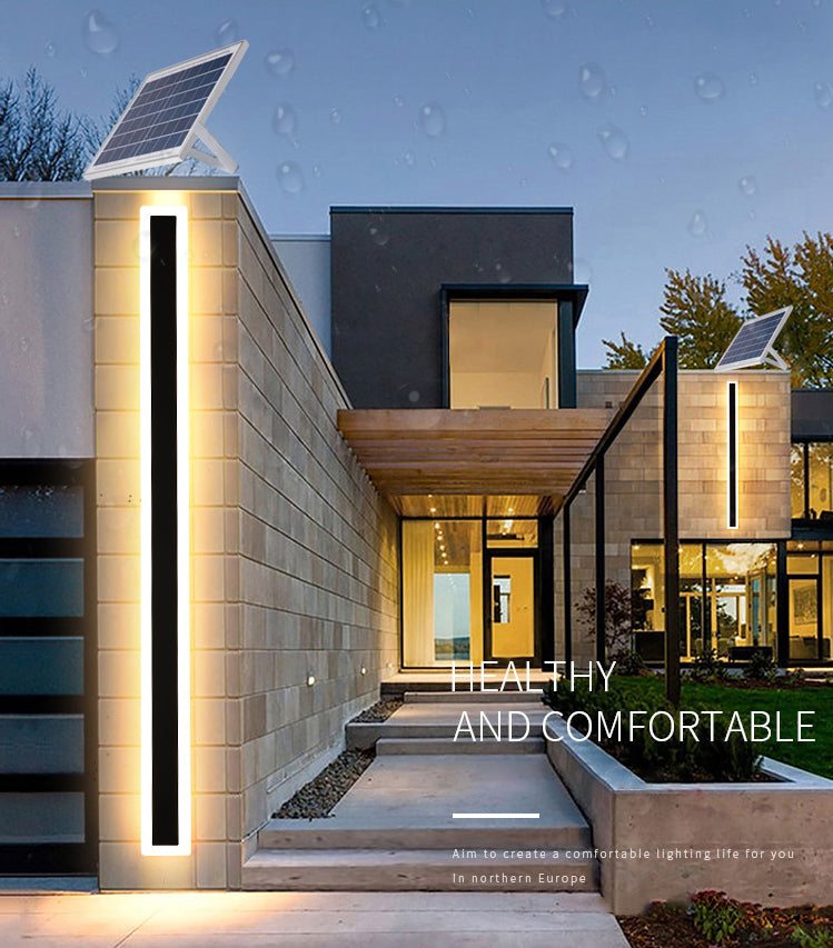 Moderner Stil Linearer Leuchtenleuchten Acryl 1 leichte Leuchten für Outdoor